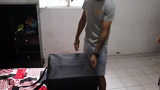 Hot Colombian Roommate Gives Me Tantaly Sex Toy - Which Pussy Feels Real? NatalyGirl & Perlahot69 Fuck Hard
