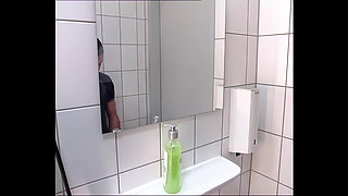 Blonde and Fucked Well in the Bathroom