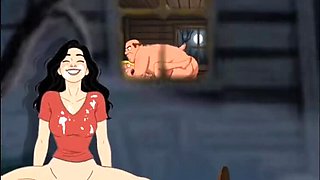 Halloween Hentai Special: Crazy Fucking at Crystal Lake Camp with Octopussy