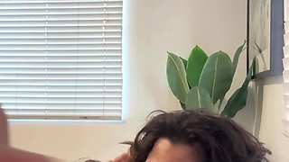 Two persian men with huge cocks destroy this skinny girl's pussy and mouth
