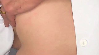 Slutty Nurse Catches Doctor in Hospital Bathroom and Sex Spanking Is Emergency!