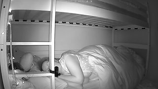 Cum of the wife sleeping tits