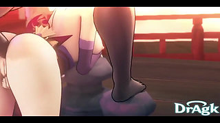 Hilichurl Genshin Animation Compilation Eula Hutao Raiden Shogun Yae Miko Hentai