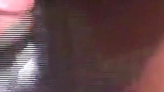 Mistress Strokes with Black Latex Gloves