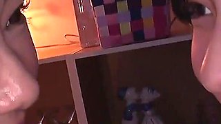 Rabu Saotome Gasps on Itsuka Momoka’s Nose... While They Suck Each Other’s Breath and Spit Just Won’t Stop Hanging.