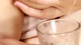 Filling up Shot Glasses with My Mommy Milk