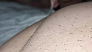 Step mom pulled out step son dick without shame and handjob him
