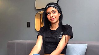 Hot teen first time anal pounding POV