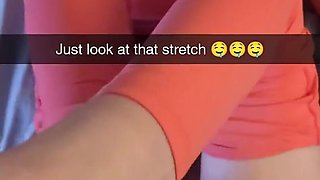 Cheating Amateur Yoga MILF Fucks Fitness Instructor on Snapchat - Cucked and Creampied