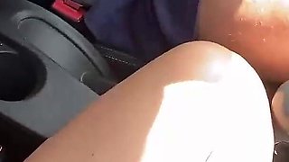 Clemence Audiard Masturbates in the Car