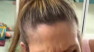 Fucking My Sex Doll While Sucking Dick in Front of Mirror-4k