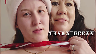 Family fun with Tasha Ocean & Skyy Blu Xmas party