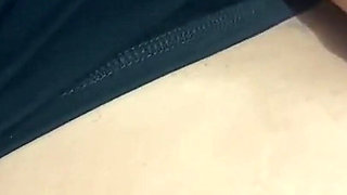 Busty MILF Stepmom Fondles Herself in Bed