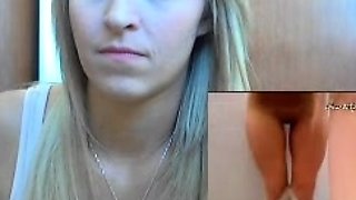 Big Boobed Blonde Masturbates With A Dildo In The Bathroom