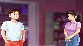 Teacher, hi beach, asian