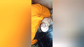 Cleopatra stepdad sees that I'm in bed tired and he takes advantage and fucks me in the mouth and lets go of you in my mouth