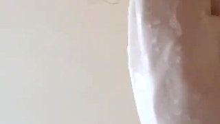 Close up Gloved Anal Fisting