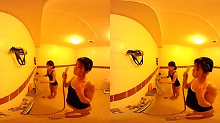 Schoolgirl Pool Diving Vr Part 1 - Voyeur Hidden Camera