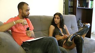 Pretty Indian Girl Goes to Porn Casting