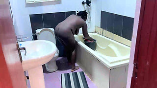 Huge Cucumber Solo Fuck and Masturbation by a Thick Nigerian Ebony Lesbian