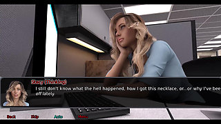 The office wife #8 - stacey played with herself in the shower.