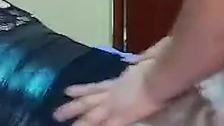 POV Bed Edge Fuck My Latina Moans While I Pound Her From Behind Colomperx