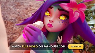 League of Legends Porn Neeko Compilation Rule34 3D Incensored
