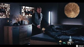 Time Stop Hotel Fuck - Blonde Guest Fanta Sie Gets Used by Staff Steve Q.