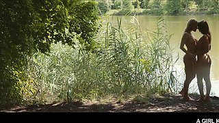 Sybil's Inviting Forest Charm Fuels Czech Lesbian Passion