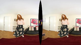 Close Your Eyes; Redhead Strips - Zexyvr - Sexlikereal