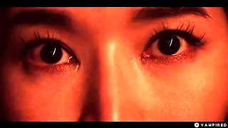 Blonde Nancy Ace Dominates Japanese Babe Rikako Katayama as Horny Vampire - Lesbian 69 Pussy Licking & Mind Control Sex