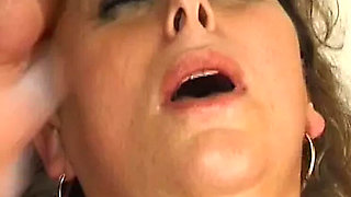 Hot French Granny Takes Double Penetration in Hardcore Threesome