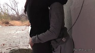 JESSIE ANDREWS HAS PUBLIC LESBIAN SEX WITH BIG TITTED MILF DANA VESPOLI