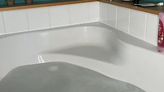 British Teen in Bathtub