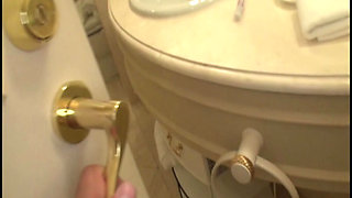 A Smooth-skinned Beauty Shares a Tender Moment Beneath the Warmth of the Shower