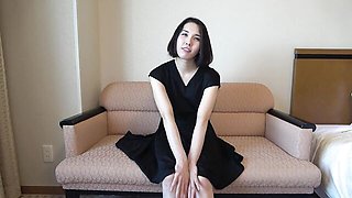 Riding dick trailer with glamour sweetie pie from Japan Uncensored