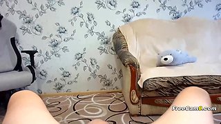 She Takes a Huge Dick Deep in her Tight Mouth