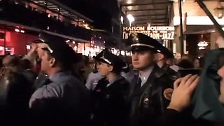 Public Flashing During Mardi Gras
