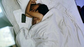 Intimate midnight session recorded by a passionate Indian couple