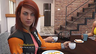 Hentai fantasy with glasses in cartoon anime style featuring Loveskysan69real