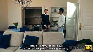 Daddy4k. wednesday couldn't treat herself from cheating on her bf and smoking Big Black Cock