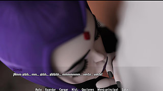 Sanji Fantasy Toon Adventure - The Cumshot on Raven's Face