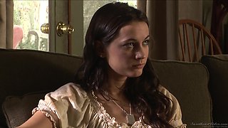 Georgia Jones' Intimate Lesbian Passion in a Tender Embrace