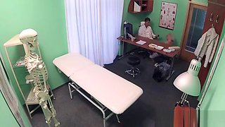Hard And Thick Cock Permeates Juicy Cunt Of A Sexy Doctor