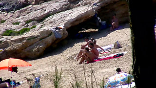 Girl in the woods waiting anxiously for her partner's sperm