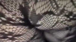 Chubby wife at Houston glory hole