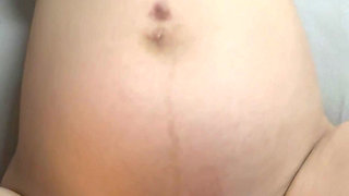 German pregnant teen blows the first time deep the cock of her stud.