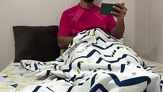 Stepmom and Sister Team Up to Cure Stepson's Porn Addiction - Horny Indian MILF Action