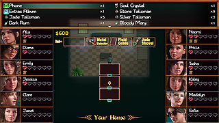 Sensual Dance of a Hot Redhead