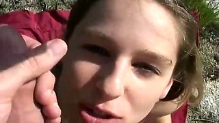 Deepthroat and swallow 2 - Heather Brooke